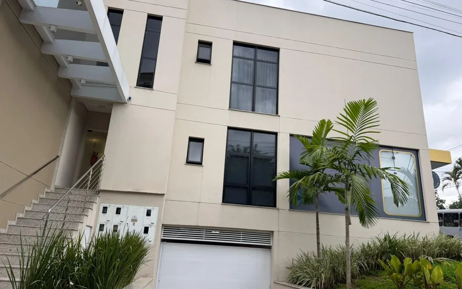 Fachada do prédio onde fica a Harmonelle Clínica, no bairro Escola Agrícola em Blumenau
